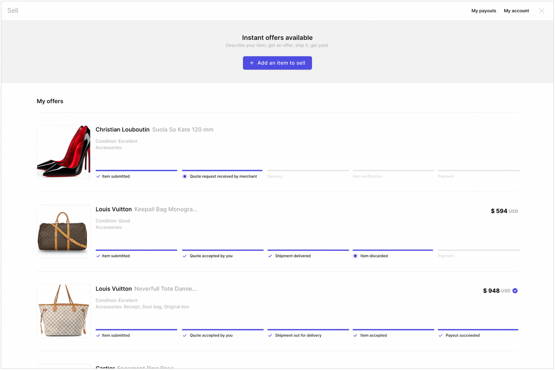 Trendful Resale software that integrates with any storefront